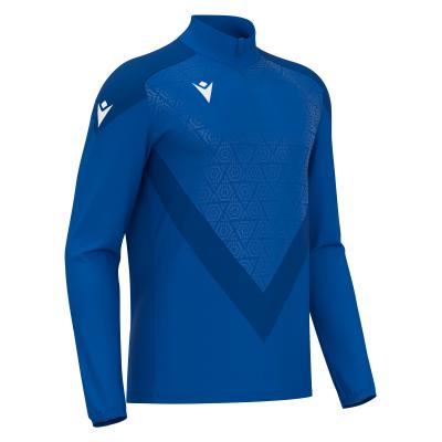 Толстовка тренировочная MACRON YARUGA TRAINING 1/4 ZIP TOP ROYAL BLUE/DARK ROYAL BLUE
