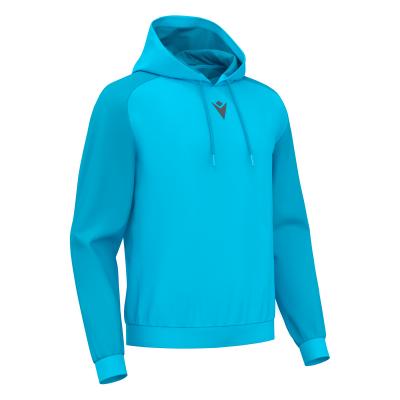 Худи спортивное MACRON HORN HOODY POLY NEON SKY/DARK NEON SKY