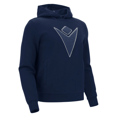 Худи MACRON DYNAMIC HOODED SWEATSHIRT NAVY