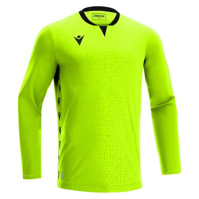 Футболка спортивная MACRON CYGNUS GK ECO SHIRT NEON YELLOW/BLACK
