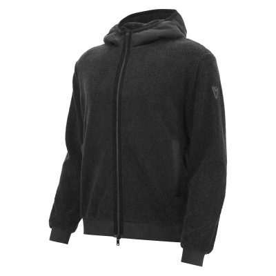 Толстовка MACRON SAPPORO FULL LENGHT ZIP TEDDY BLACK