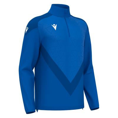 Толстовка тренировочная MACRON ANDUIN TRAINING 1/4 ZIP TOP ROYAL BLUE/DARK ROYAL BLUE
