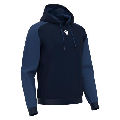Худи спортивное MACRON HORN HOODY POLY NAVY/LIGHT NAVY