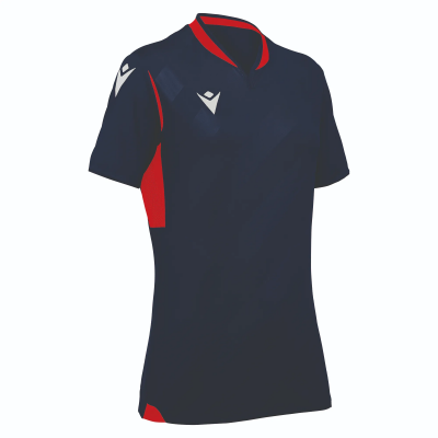 Футболка спортивная женская MACRON ALYA SHIRT NAVY/RED