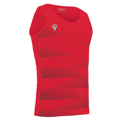 Майка MACRON DORIAN SINGLET RED/BLACK