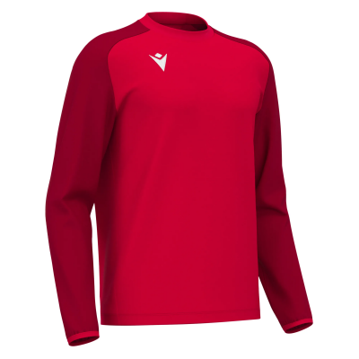 Толстовка тренировочная MACRON THALOS TRAINING TOP RED/DARK RED