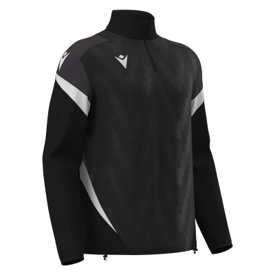 Толстовка тренировочная HOLLOW TRAINING 1/4 ZIP TOP BLACK/WHITE