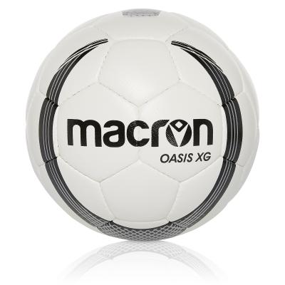 Мяч футбольный тренировочный MACRON OASIS XG N.3 BALL (ЗАКАЗ ОТ 12 ШТУК) WHITE/BLACK