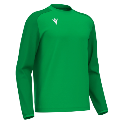 Толстовка тренировочная MACRON THALOS TRAINING TOP GREEN/DARK GREEN