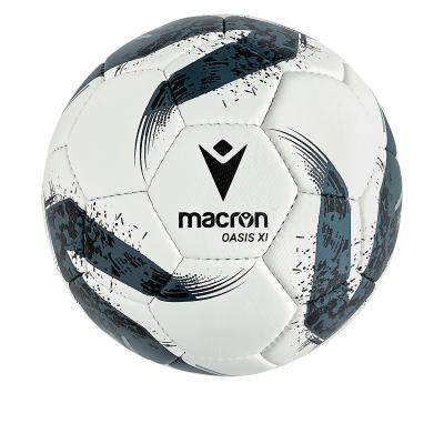 Мяч футбольный тренировочный MACRON OASIS XI N.5 BALL WHITE/ANTHRACITE