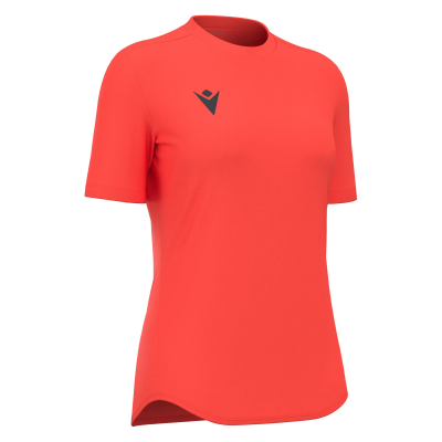 Футболка спортивная женская MACRON ZYRA SHIRT NEON CORAL