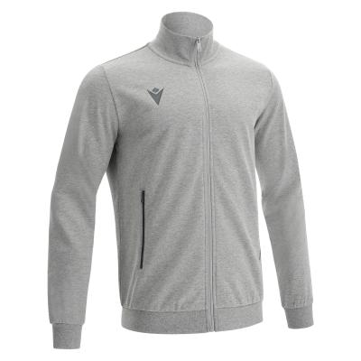 Олимпийка спортивная MACRON BEAT FULL ZIP SWEATSHIRT GREY MELANGE