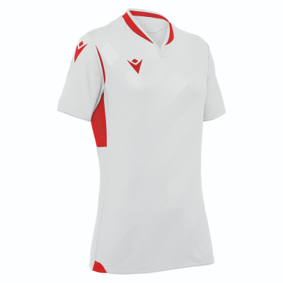 Футболка спортивная женская MACRON ALYA SHIRT WHITE/RED