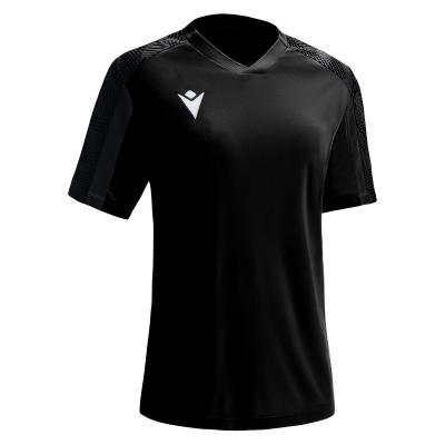 Футболка спортивная женская MACRON BELLATRIX BLACK/DARK GREY