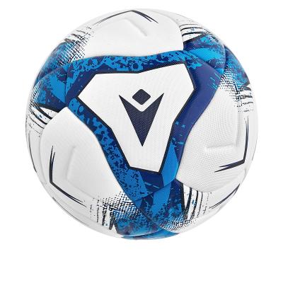 Мяч футбольный MACRON TSUNAMI XI FOOTBALL MATCH DAY BALL WHITE/NEON BABY BLUE/NAVY
