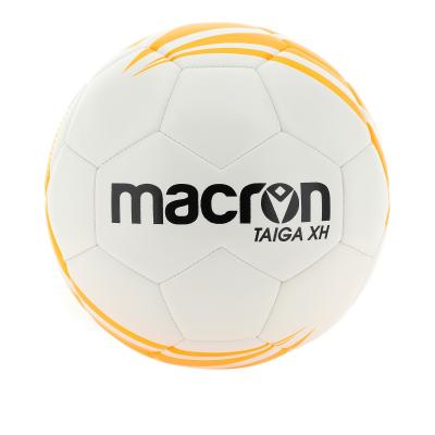 Мяч футбольный тренировочный MACRON TAIGA XH N.3 WHITE/ORANGE