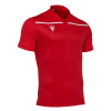 Поло парадное MACRON JUMEIRAH POLO RED/WHITE