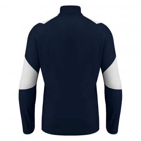 Толстовка тренировочная MACRON IZEL TRAINING 1/4 ZIP TOP NAVY/WHITE