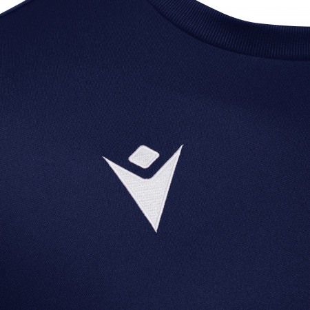 Футболка спортивная MACRON POLIS SHIRT NAVY/YELLOW