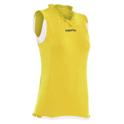 Майка спортивная MACRON XENON SLEEVELESS SHIRT YELLOW/WHITE