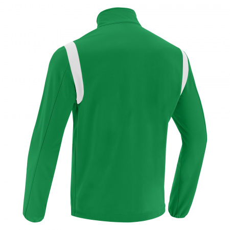 Олимпийка спортивная MACRON FUJIN FULL LENGTH ZIP TOP GREEN/WHITE