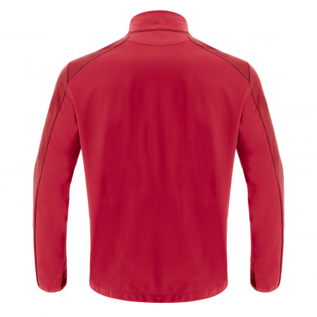 Олимпийка спортивная MACRON SETH FULL LENGTH ZIP TOP RED/DARK RED