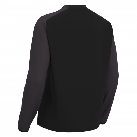 Толстовка тренировочная MACRON THALOS TRAINING TOP BLACK/DARK GREY