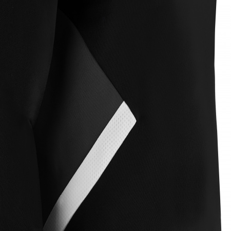 Толстовка тренировочная женская MACRON MAIRA TRAINING 1/4 ZIP TOP BLACK/WHITE