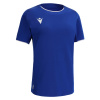 Футболка спортивная женская MACRON WIDIA ECO SHIRT ROYAL BLUE/DARK ROYAL BLUE/WHITE