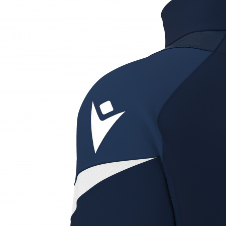 Толстовка тренировочная HOLLOW TRAINING 1/4 ZIP TOP NAVY/WHITE