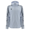 Олимпийка парадная женская MACRON APHRODITE FULL ZIP TOP SILVER/ANTHRACITE