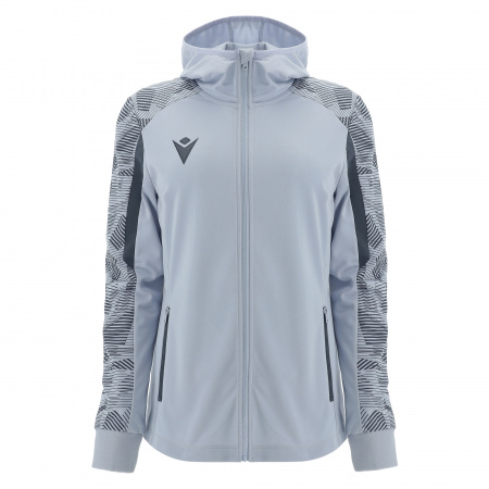 Олимпийка парадная женская MACRON APHRODITE FULL ZIP TOP SILVER/ANTHRACITE