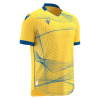 Футболка спортивная MACRON WYVERN ECO SHIRT YELLOW/ROYAL BLUE