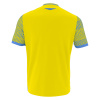 Футболка спортивная MACRON TUREIS ECO SHIRT YELLOW/ROYAL BLUE