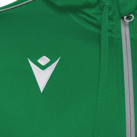 Олимпийка парадная MACRON FREYR FULL ZIP TOP GREEN