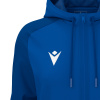 Олимпийка парадная женская MACRON ATLAS HOODY FULL LENGTH ZIP TOP ROYAL BLUE/DARK ROYAL BLUE
