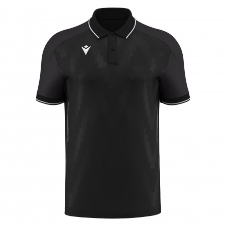 Поло парадное MACRON ECHOES POLO BLACK/WHITE