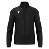 Олимпийка спортивная MACRON POSEIDON FULL LENGTH ZIP TOP BLACK/DARK GREY