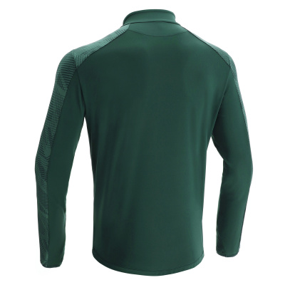 Толстовка тренировочная MACRON NARYN TRAINING 1/4 ZIP TOP BOTTLE GREEN/LIGHT BOTTLE GREEN