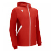 Олимпийка спортивная MACRON TIAMAT FULL LENGTH ZIP TOP RED/WHITE