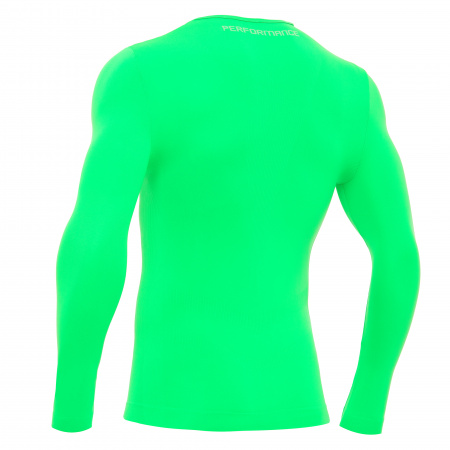 Футболка спортивная MACRON PERFORMANCE LONG-SLEEVES TOP NEON GREEN
