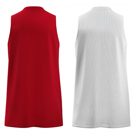Майка спортивная MACRON IDAHO JERSEY REVERSIBLE RED/WHITE
