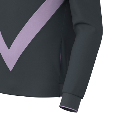 Худи спортивное MACRON FENDERS HOODED SWEATSHIRT ANTHRACITE/LILAC