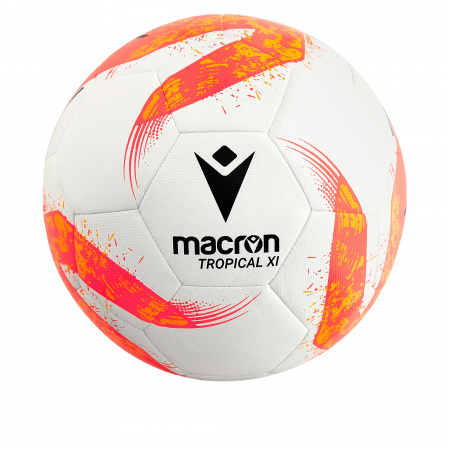 Мяч футзальный MACRON TROPICAL XI N.4 FUTSAL BALL WHITE/ORANGE