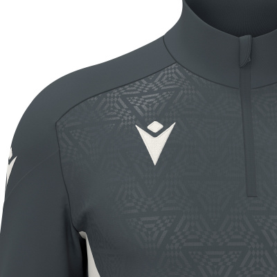 Толстовка тренировочная MACRON ANDUIN TRAINING 1/4 ZIP TOP ANTHRACITE/OFFWHITE