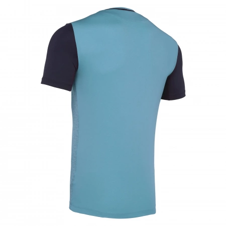 Футболка спортивная MACRON DENEB SHIRT COLUMBIA/NAVY/WHITE