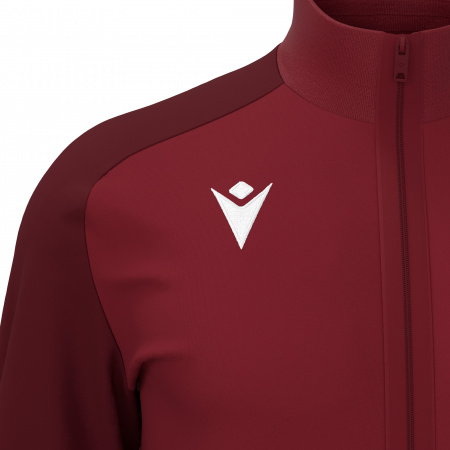 Олимпийка парадная MACRON ANUBIS FULL LENGTH ZIP TOP CARDINAL/DARK CARDINAL