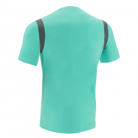 Футболка спортивная MACRON RODDERS SHIRT TURQUOISE/ANTHRACITE