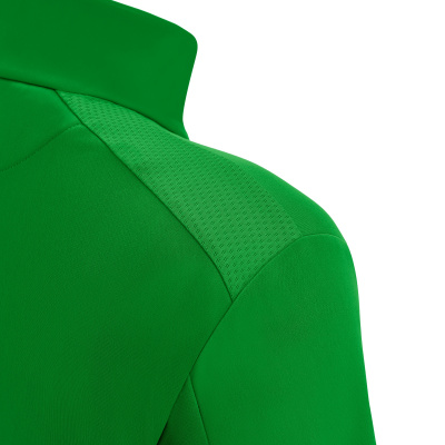 Толстовка тренировочная MACRON PIAVE TRAINING 1/4 ZIP TOP GREEN/WHITE