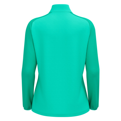 Толстовка тренировочная женская MACRON LENA TRAINING 1/4 ZIP TOP TURQUOISE/DARK TURQUOISE
